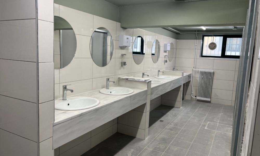 ΑΝΑΚΑΙΝΙΣΗ WC ΚΟΙΝΟΥ & WC ΑΜΕΑ ΚΑΙ ΧΡΩΜΑΤΙΣΜΟΙ ΣΤΑ ΚΤΙΡΙΑ ΤΟΥ ΠΡΩΤΟΔΙΚΕΙΟΥ ΑΘΗΝΩΝ (πρ. ΣΧΟΛΗΣ ΕΥΕΛΠΙΔΩΝ)
