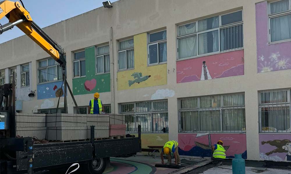 ΔΙΑΜΟΡΦΩΣΗ ΑΥΛΕΙΟΥ ΧΩΡΟΥ ΚΑΙ ΑΝΑΚΑΤΑΣΚΕΥΗ WC ΣΤΟ 8ο ΔΗΜΟΤΙΚΟ ΣΧΟΛΕΙΟ ΚΑΜΑΤΕΡΟΥ ΚΑΙ ΔΙΑΜΟΡΦΩΣΗ ΧΩΡΟΥ ΠΑΙΔΙΚΗΣ ΧΑΡΑΣ ΣΤΟ 2ο ΝΓ ΑΓ. ΑΝΑΡΓΥΡΩΝ
